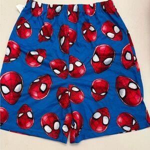 Marvel Spider-Man Blue and Red Bottoms for lounging, playtime, or cooler days.
